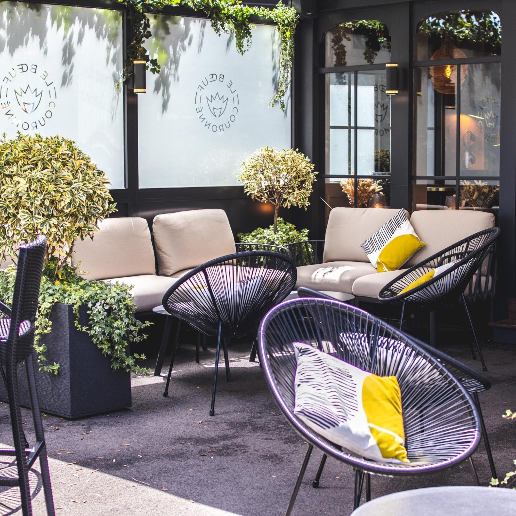 Le Boeuf Couronne - Hotel & Restaurant Chartres- Logis Hotels Exterior foto